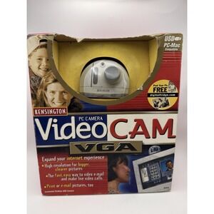 New/Sealed Kensington VideoCAM Web Cam VGA Digital Camara PC & Mac USB 67015